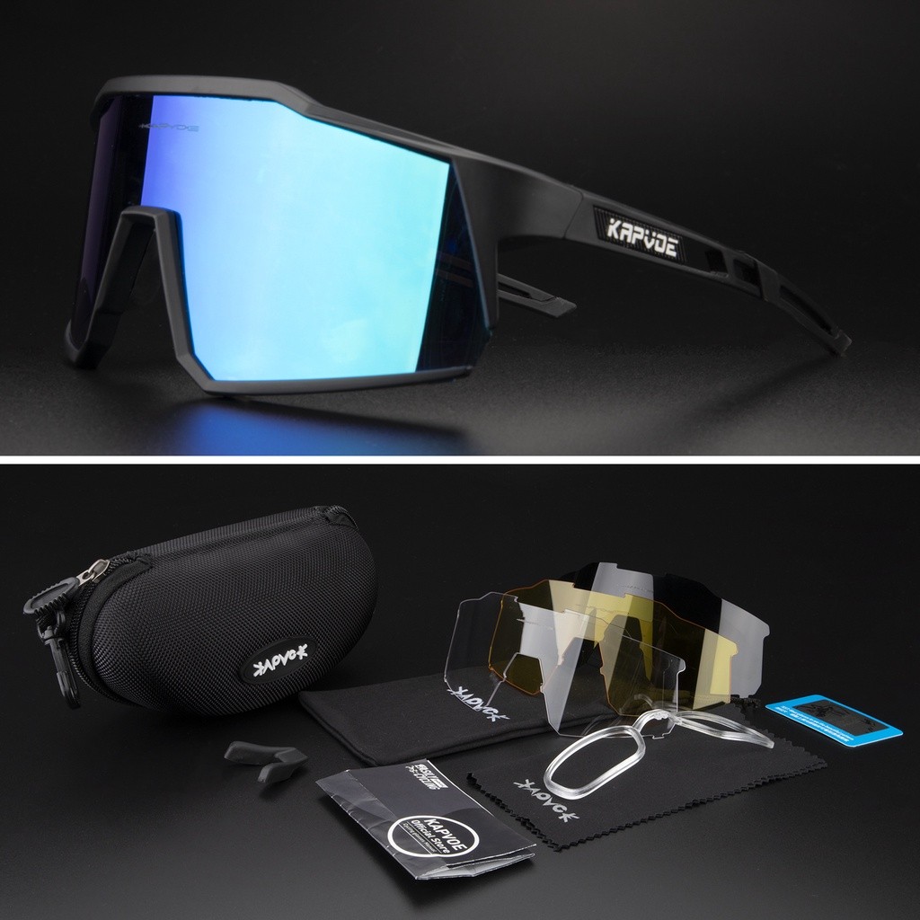Óculos KAPVOE KE9023 — Kit 4 Lentes - Imagem 2