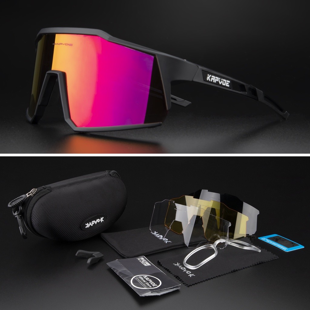 Óculos KAPVOE KE9023 — Kit 4 Lentes - Imagem 4