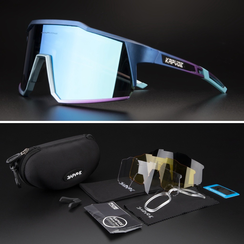 Óculos KAPVOE KE9023 — Kit 4 Lentes - Imagem 6