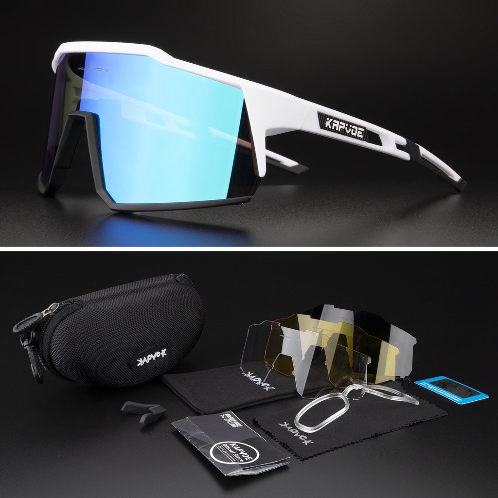 Óculos KAPVOE KE9023 — Kit 4 Lentes - Imagem 3