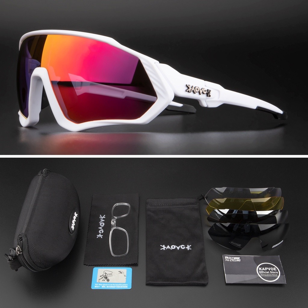 Óculos KAPVOE Reef — Kit 5 Lentes - Imagem 2